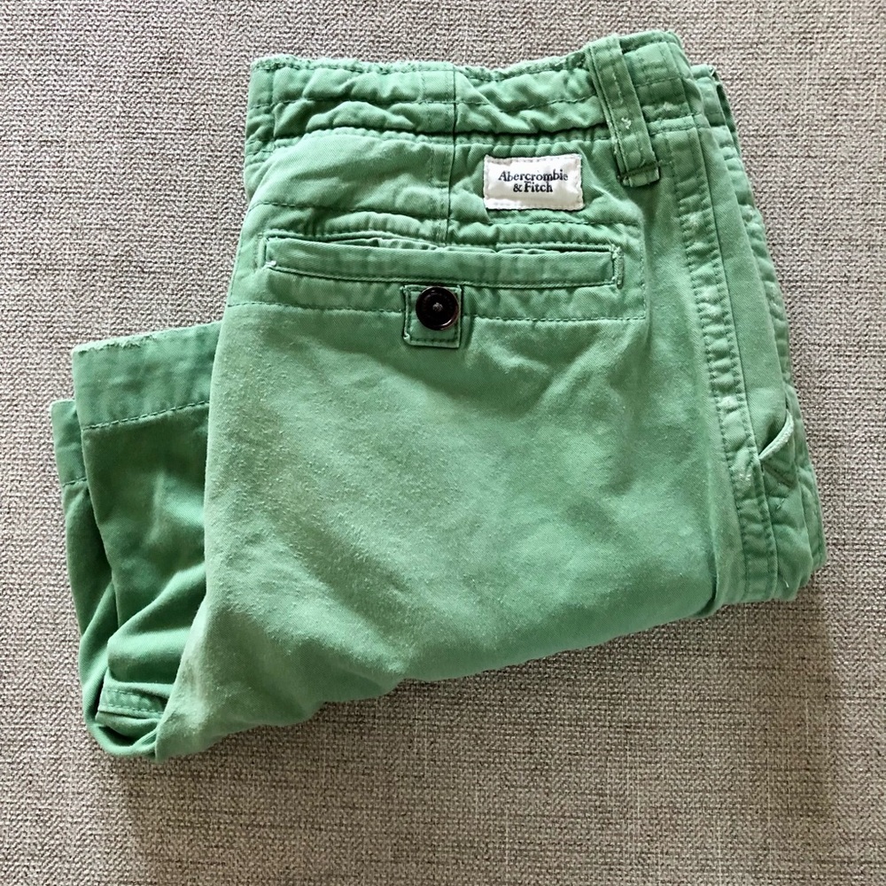 2000s vintage Abercrombie & Fitch Mens cotton twill shorts size 30